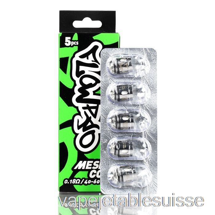 Vape Suisse Wotofo Flow Pro Bobines De Remplacement De Maille Bobines De Sous-réservoir De Débit De 0,25 Ohm